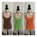 American Eagle Outfitters Tops | 3 American Eagle Outfitters Tanks Tops | Color: Brown/Green/Orange/Tan | Size: M