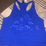 Adidas Tops | Adidas Workout Tank Top | Color: Blue | Size: L