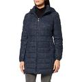 Desigual Women's Coat Letras, Blue (Navy 5000), 8 (Manufacturer Size: 36)