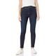Amazon Essentials Damen Skinny-Jeans mit Hohem Bund, Dunkle Waschung, 40 Lang