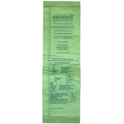 Bissell Commercial U8000-PK25 Vacuum Filter Bags for BGU8000 Vacuum Cleaner - 25/Pack