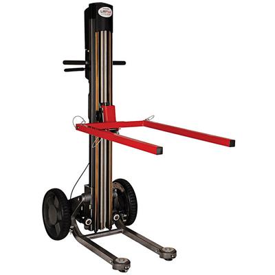 Magliner LiftPlus 350 lb. 60" Industrial-Use Folding Lift with 14" Chassis and 20" x 32" Straight Forks LPS6014NE1
