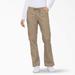 Dickies Women's Eds Signature Drawstring Cargo Scrub Pants - Khaki Size XS (86206)