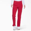 Dickies Women's Eds Essentials Tapered Leg Cargo Scrub Pants - Red Size 2Xl (DK005)