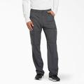 Dickies Men's Dynamix Cargo Scrub Pants - Pewter Gray Size S (DK110)