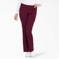 Dickies Women's Balance Scrub Pants - Wine Size S (L10358)