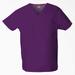 Dickies Eds Signature V-Neck Scrub Top - Purple Eggplant Size XL (83706)