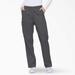 Dickies Women's Eds Signature Tapered Leg Cargo Scrub Pants - Pewter Gray Size 2Xl (86106)