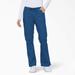 Dickies Women's Eds Signature Flare Leg Cargo Scrub Pants - Royal Blue Size M (86206)