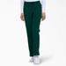 Dickies Women's Eds Essentials Contemporary Fit Scrub Pants - Hunter Green Size M (DK010)