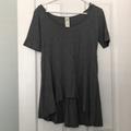 Anthropologie Tops | Anthropologie Gray Top, Size Small | Color: Gray | Size: S