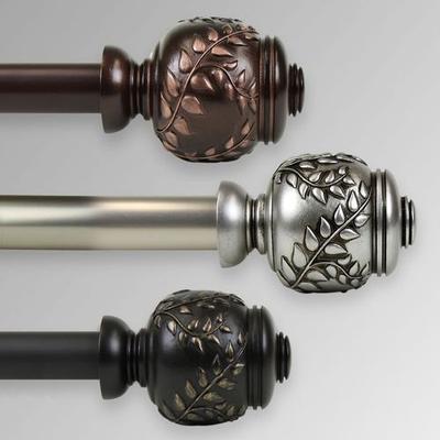 Cornelia Single Decorative Curtain Rod Set, 28