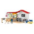 Schleich 42502 Veterinarian practice with pets Farm World, 35 x 32 x 17 cm