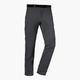 Schöffel Herren Pants Kyoto3, Zip off Trekkinghose aus kühlendem 4-Wege-Stretchmaterial, funktionale Wanderhose mit UV-Schutz, asphalt, 28