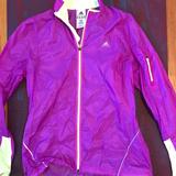 Adidas Jackets & Coats | Adidas Windbreaker/Rain Shell | Color: Purple/Yellow | Size: M