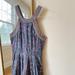 American Eagle Outfitters Dresses | American Eagle 100% Cotton Paisley Dress | Color: Gray/Purple | Size: 0
