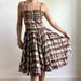 Anthropologie Dresses | Anthropologie Elevenses Sun Dress - Nwt | Color: Brown/Pink | Size: 6