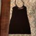 Victoria's Secret Dresses | Black, Sequin Halter Top Dress. | Color: Black | Size: S