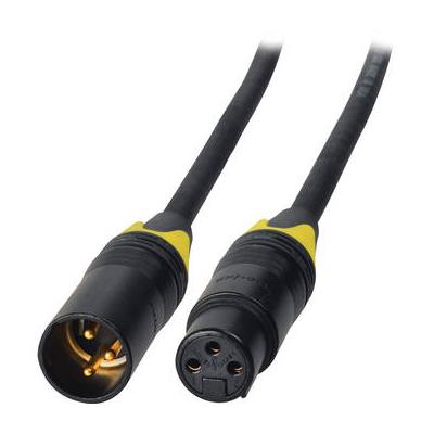 Laird Digital Cinema 24V DC Power Cable XLR 3-Pin Male to 3-Pin Female 10 ft RD1-PWR19-10