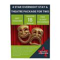 Activity Superstore 4 Star London Stay with Theatre Tickets For Two, Overnight Stay, World-Class West End show, Experience Days, London Getaway, Retirement Gifts