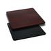 30'' Square Table Top with Black or Mahogany Reversible Laminate Top - Flash Furniture XU-MBT-3030-GG