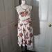 American Eagle Outfitters Dresses | Aeo Dress | Color: Cream/Red | Size: L