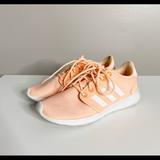 Adidas Shoes | Adidas Cloudfoam Qt Racer Sneaker | Color: Orange/Pink | Size: 5