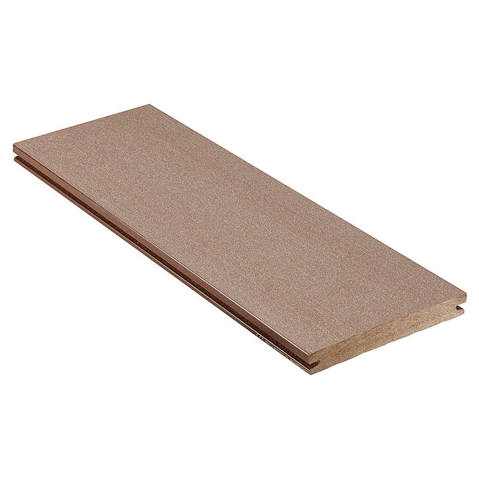 NATURinFORM WPC-Terrassendiele 21x162 mm DIE URBANE Massivdiele tabak, 4000 mm Image