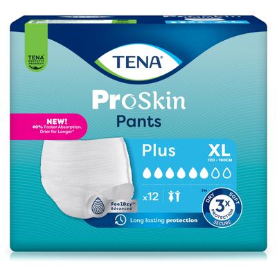 Tena Pants Plus XL bei Inkontinenz 12 St Einweghosen Image