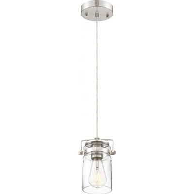 Nuvo Lighting 66736 - 1 Light Brushed Nickel Finis...