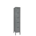 Hallowell Premium 5 Tier 1 Wide Locker Metal | 66 H x 12 W x 18 D in | Wayfair U1286-5HG