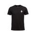 Black Diamond Equipment For Alpinist Short Sleeve T-Shirt - Men's Black Medium APYL4X015MED1