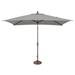 Sol 72 Outdoor™ Launceston 10' x 6.5' Rectangular Market Umbrella Metal | 103.9 H in | Wayfair BE9B5DB2C2FC499BBA3C9F566D99AAF9