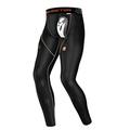 ShockDoctor Herren Tiefschutz Kompressions-Hockey-Pant mit Bioflex Cup, Black, XL