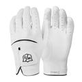 Wilson Staff Golfhandschuh, Tour Glove, Gr. XL, Für Herren, Linke Hand, Weiß, Cabretta-Leder, WGJA00648XL