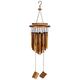 Sunset Vista Designs Windspiel, Bambus, 79 cm, Apricot