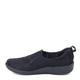 Clarks Damen Sillian Paz Slip-On Loafer , Schwarzes Synthetik-Nubuk , 41 EU