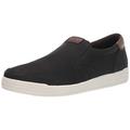 Nunn Bush Herren Kore City Walk Mokassin-Zehenbereich, Sneaker-Stil, Schlupfschuh Slipper, schwarz, 39.5 EU