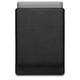 Woolnut Leder Sleeve Case Hülle Tasche für MacBook Pro 13 UNT Air 13/13.6 Zoll - Schwarz