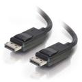 C2G 54405 DisplayPort-Kabel mit Riegeln M/M, 8K UHD kompatibel – Digital Audio Video schwarz (35 Fuß, 10,66 m)