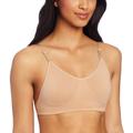 Capezio Damen Seamless Clear Back Bra BH, Blickdicht, Nude, XS