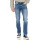 Cross Herren Dylan Straight Jeans, Blau (Mid Blue Used 102), 38W / 32L EU