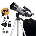 Celestron - 70mm Travel Scope DX - Tragbares Refraktor-Teleskop - Vollvergütete Glasoptik - Ideales Teleskop für Anfänger - Bonus Astronomie-Softwarepaket - Digiscoping Smartphone Adapter