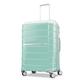 Samsonite Freeform Hardside erweiterbar mit Doppel-Spinner-Rädern, mintgrün, Checked-Large 28-Inch, Freeform Hardside erweiterbar mit Doppelspinnerrollen