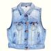 American Eagle Outfitters Jackets & Coats | American Eagle Denim Vest Size M | Color: Blue | Size: M