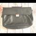 Coach Bags | Black Leather Coach Briefcase Bag | Color: Black | Size: Os