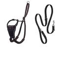 Halti No Pull Geschirr und Trainingsleine Kombi-Pack, Stop Dog Pulling on Walks with Halti, Includes Medium Halti No Pull Harness and Double Ended Lead
