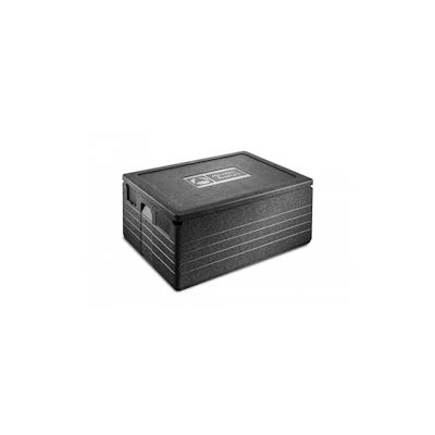 thermohauser EPP-Thermobox Universal Unistar schwarz, 70 L, mit Deckel und 5-farbigem Einsteckkartenset