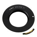 Fotodiox Lens Mount Adapter Compatible with M42 Type 2 Screw Mount SLR Lens on Canon EOS (EF, EF-S) Mount D/SLR Camera Body - with Gen10 Focus Confirmation Chip