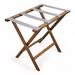 Wooden Mallet Folding Wood Luggage Rack Wood in Brown | 20 H x 23.75 W x 15.5 D in | Wayfair LR-MOGRY